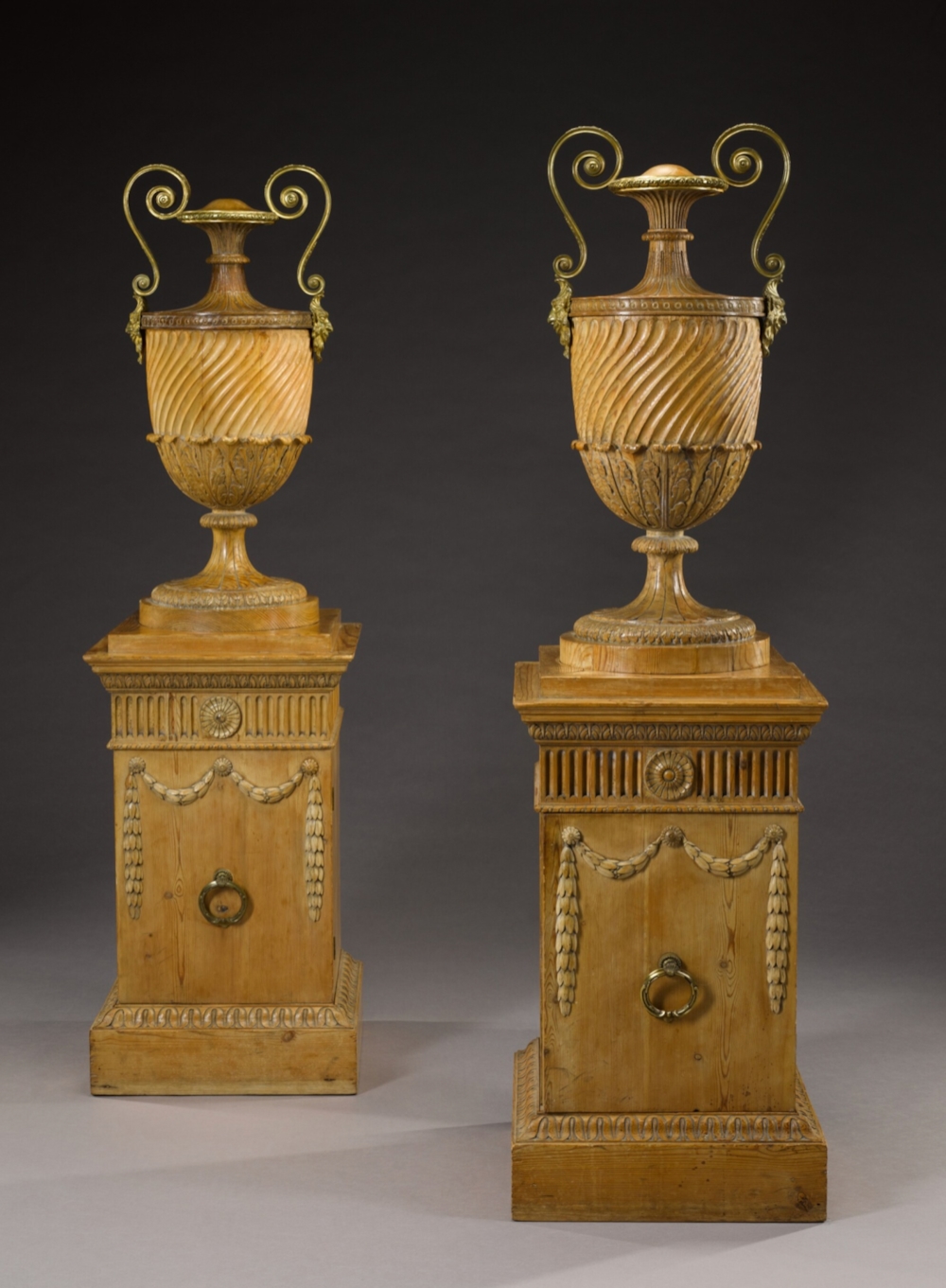 John Innell THE SHARDELOES URNS AND PEDESTALS by JOHN LINNELL | Fine Furniture ...